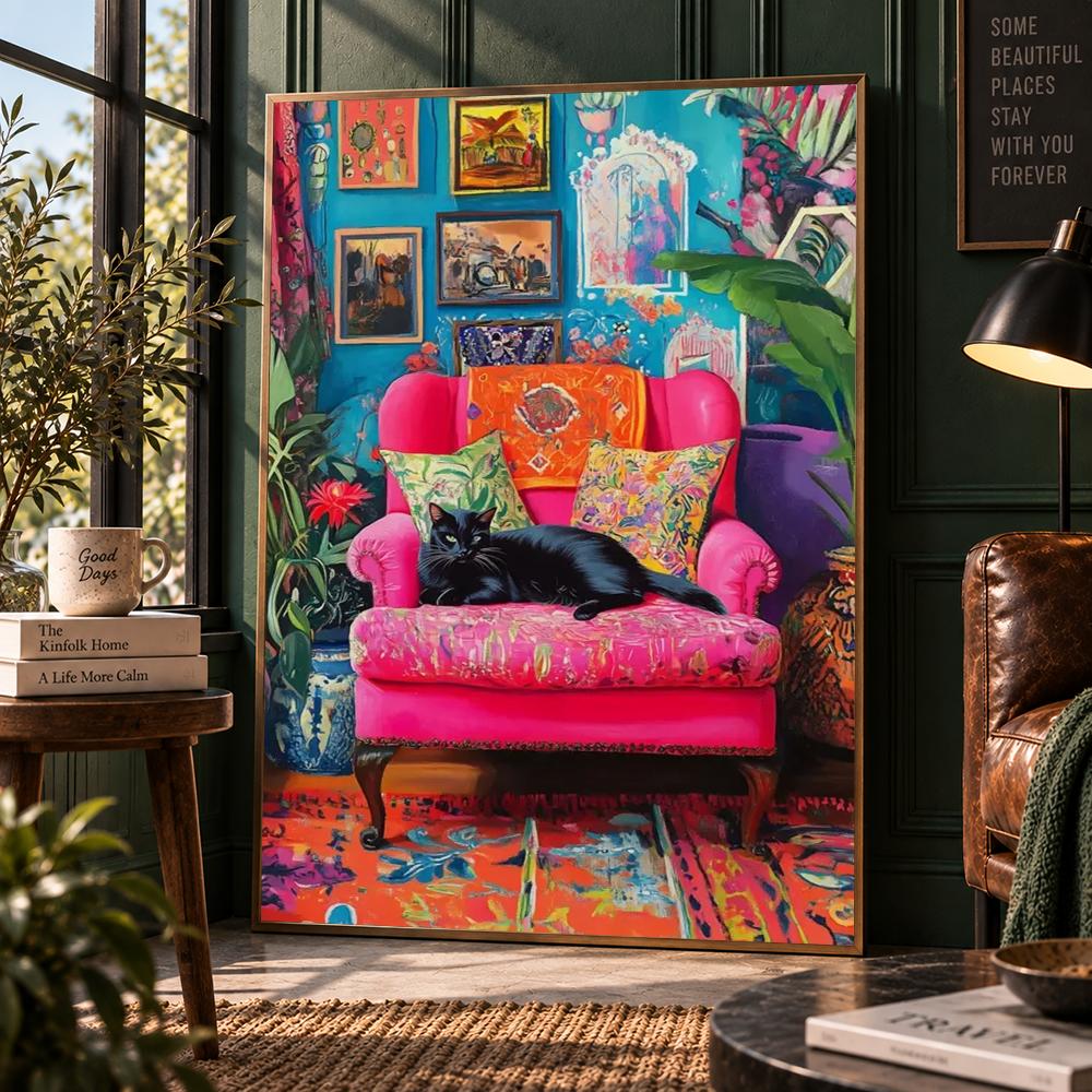 Fiddle Leaf Fig - Poster Tanaman Fiddle Leaf Fig Bergaya