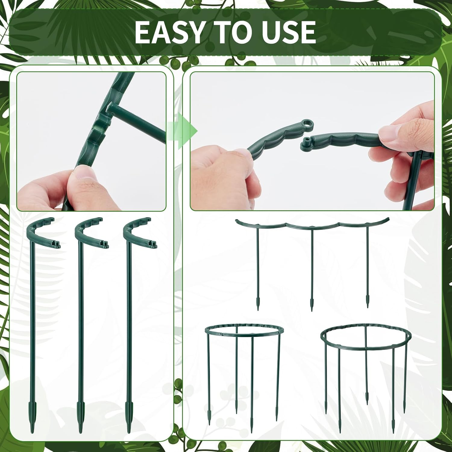 1/16pcs Penyangga Tanaman, Tia - Plant Support Stake ulasan dan harga