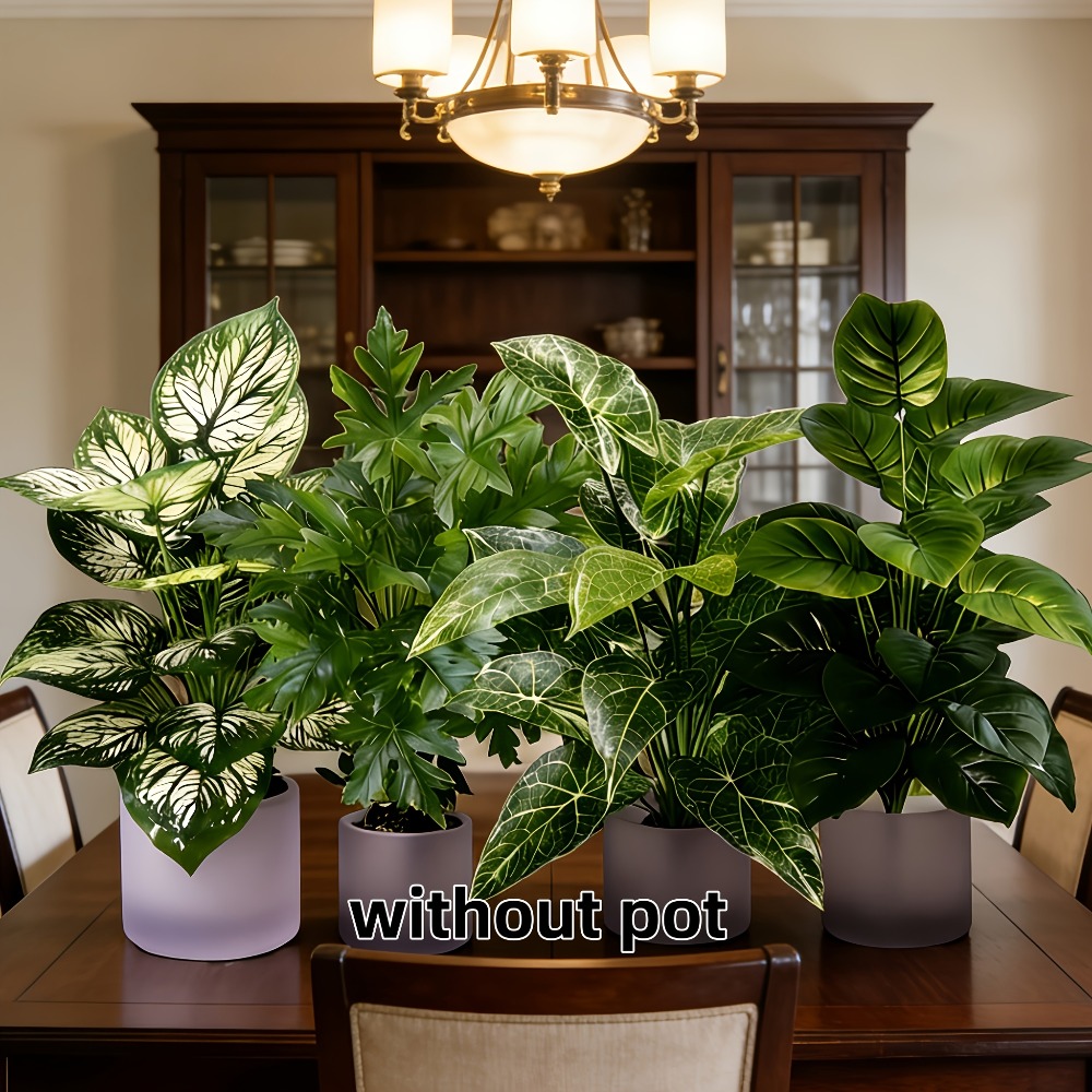 4 Buah Tanaman Buatan dengan 4 - Snake Plant ulasan dan harga