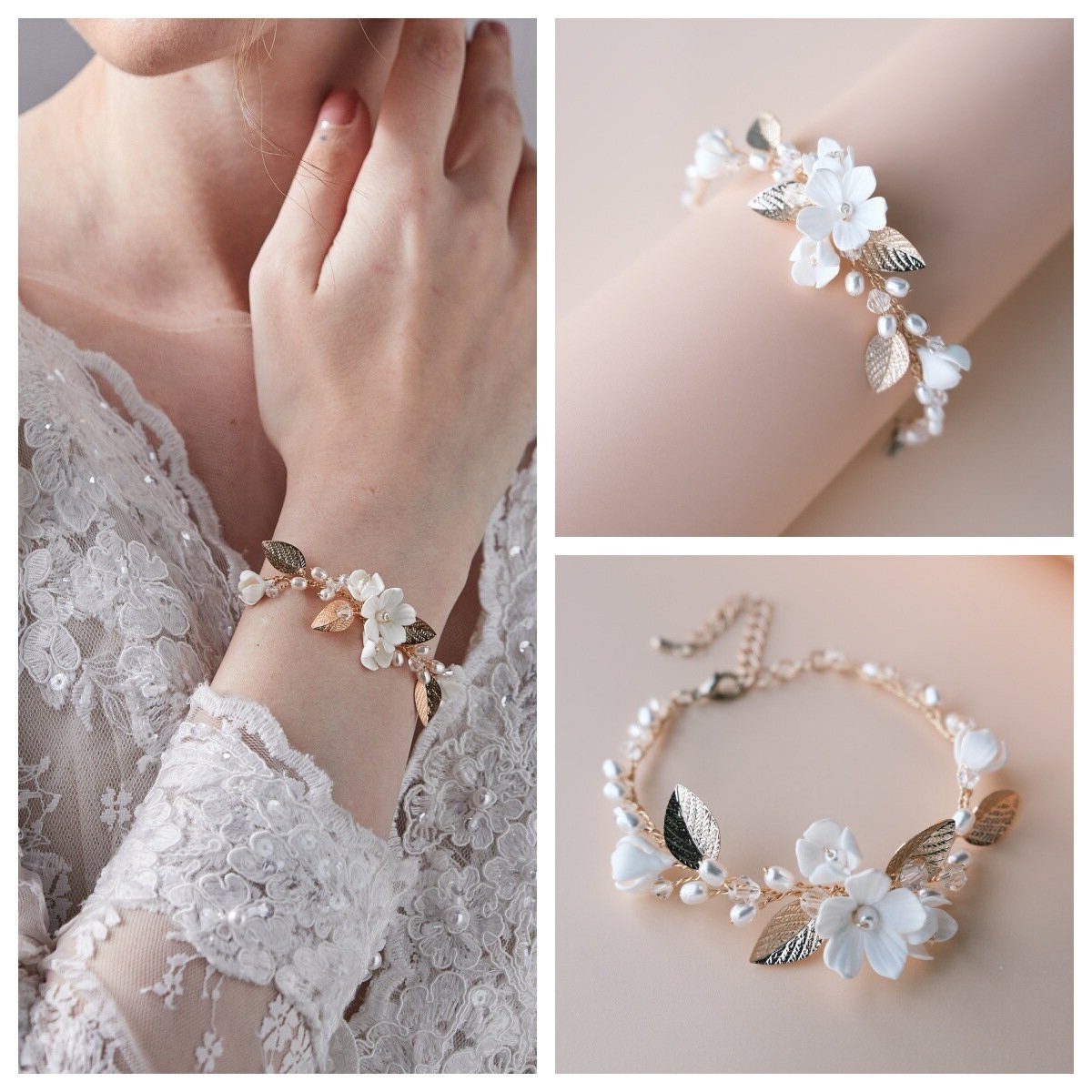 Ins Gelang Pengantin Bunga Tan - Snake Plant Ceramic ulasan dan harga