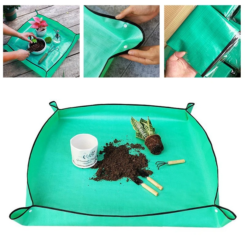 1 buah alas tanam 50cm-100cm a - Repotting Mat ulasan dan harga