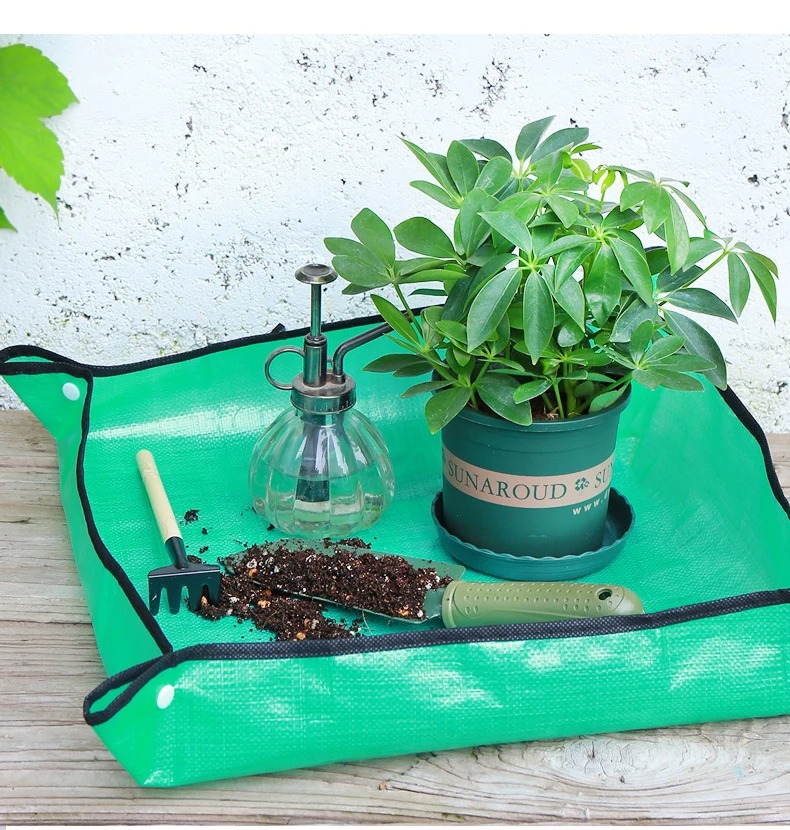 1 buah alas tanam 50cm-100cm a - Repotting Mat ulasan dan harga